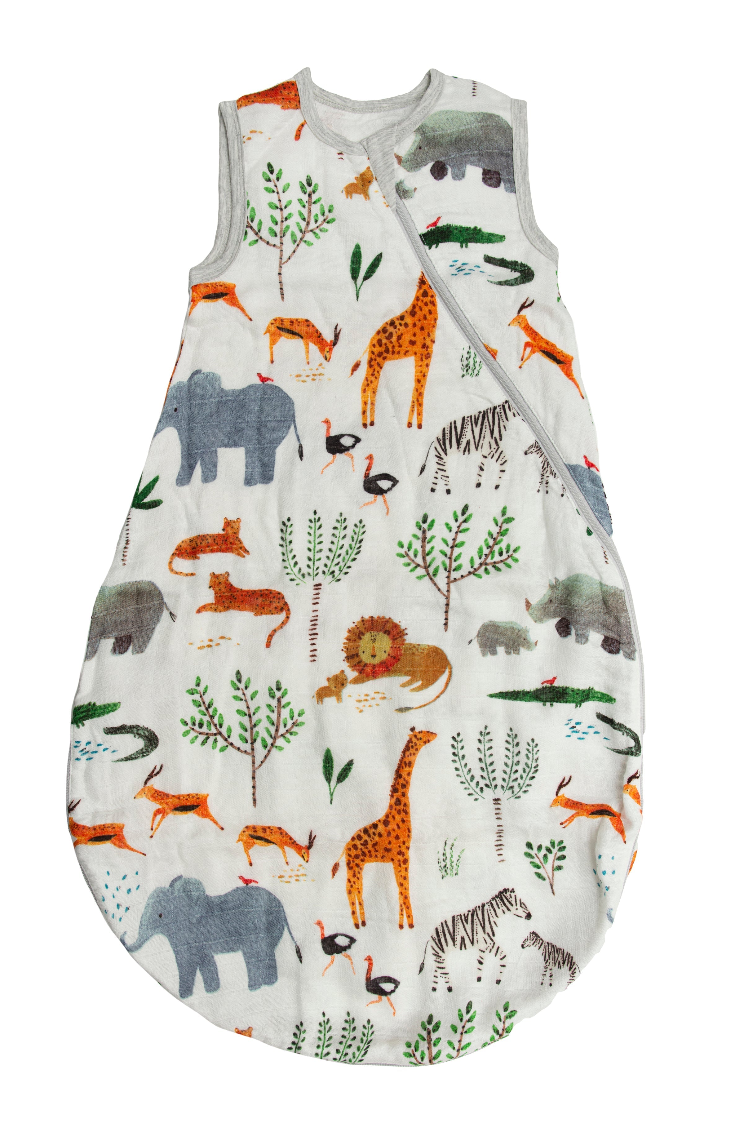 Loulou Lollipop Hooded Towel Set- Safari Jungle main image 1