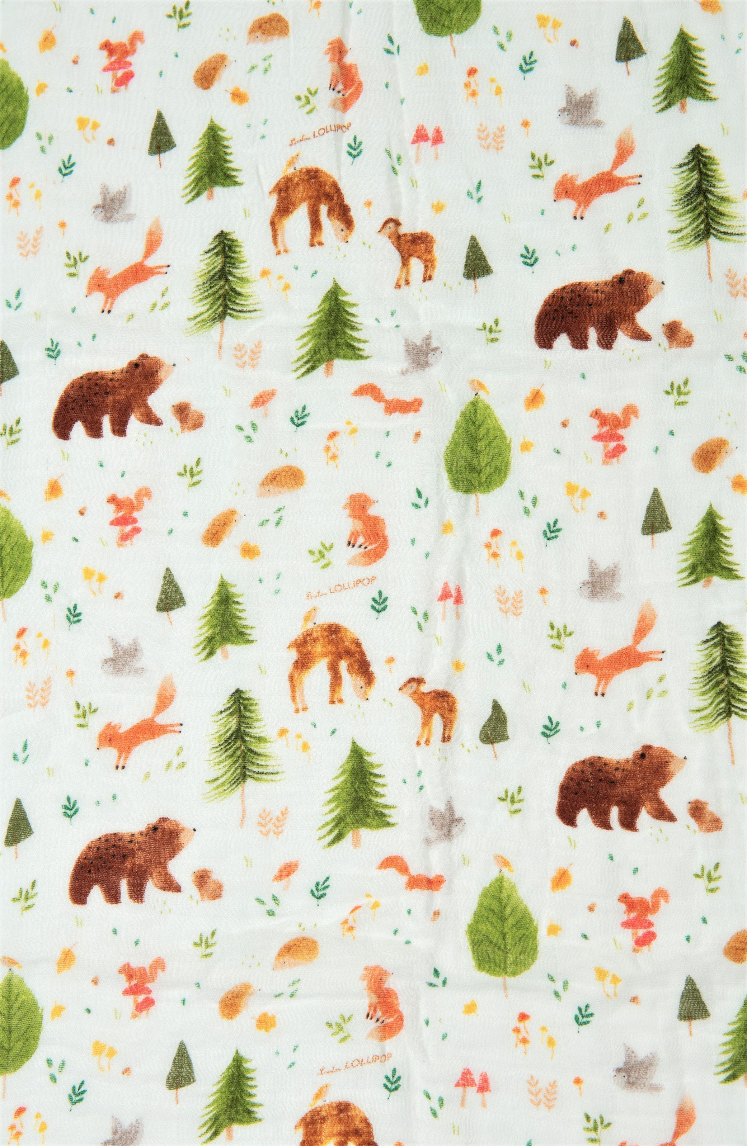 Muslin-Fitted-Crib-Sheet-Forest-Friends-2