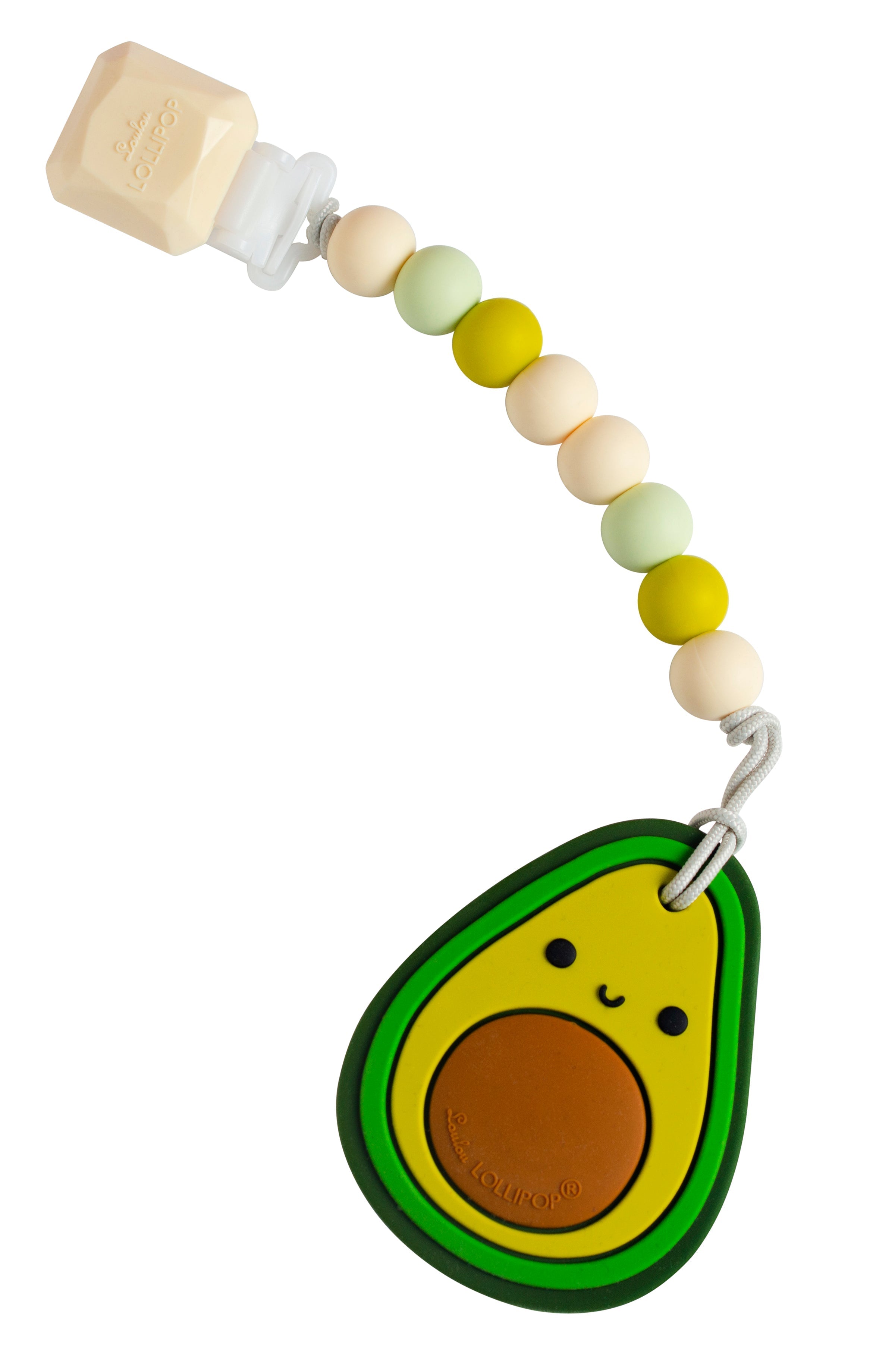 Gem-Pacifier-Clip-Teether-Set-Avocado-3