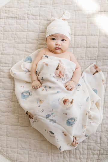 Muslin Swaddle Sleep & Swaddle Loulou Lollipop