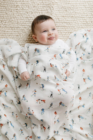 Muslin Swaddle Sleep & Swaddle Loulou Lollipop