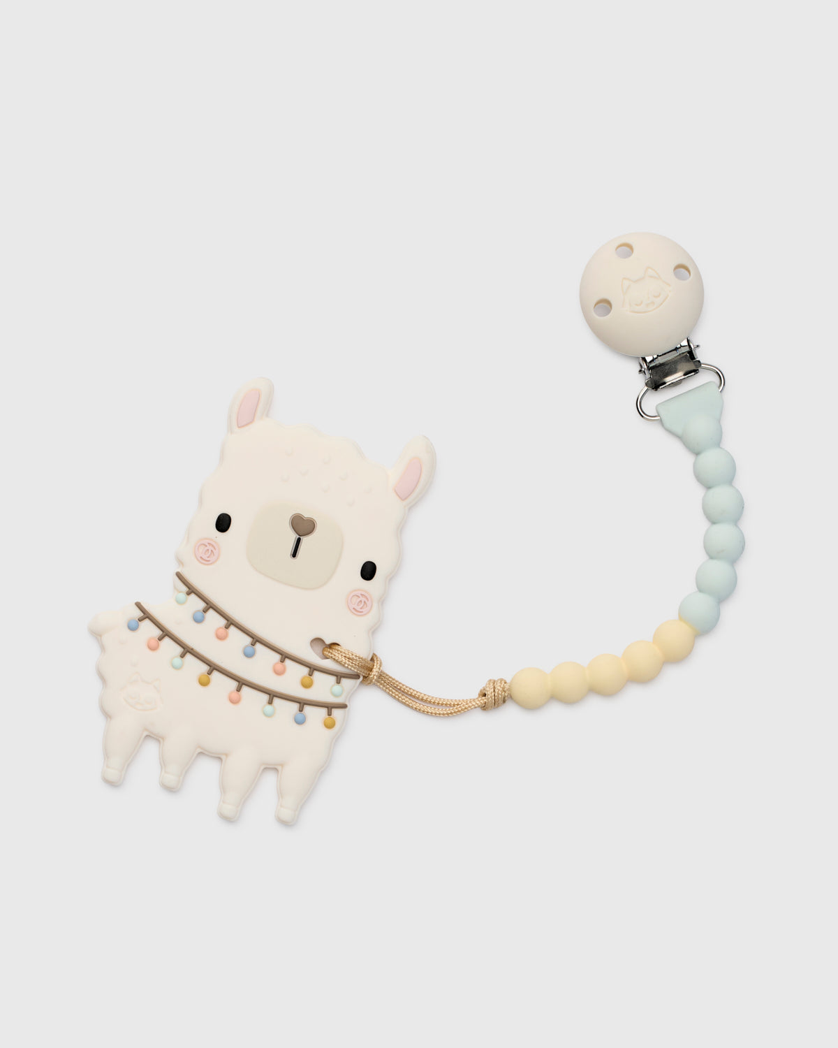 OneC Clip-On Teether – Llama – LOULOU LOLLIPOP US