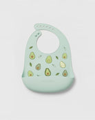 Silicone Avocado printed bib