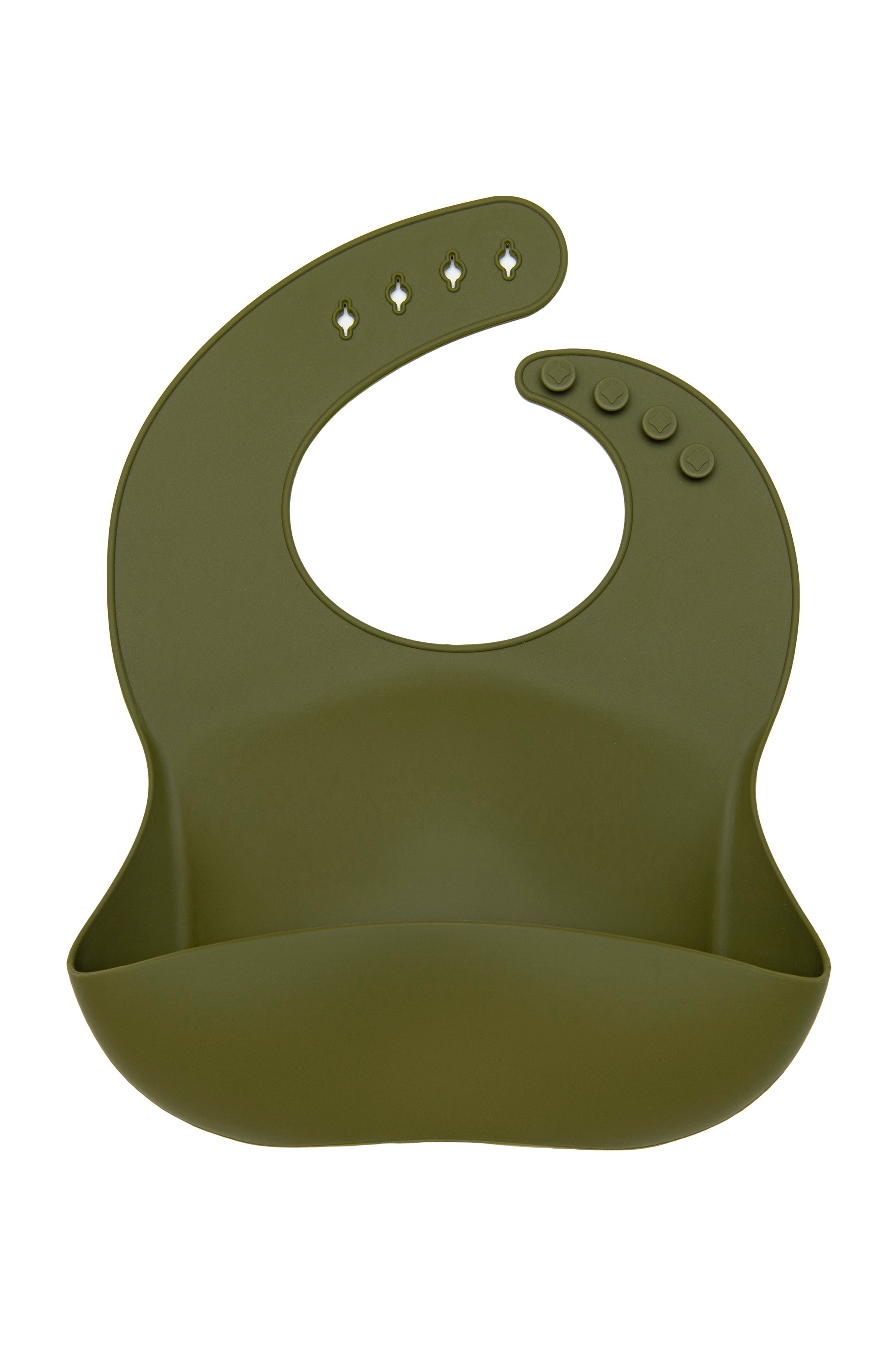 Silicone-Bib-Olive-1