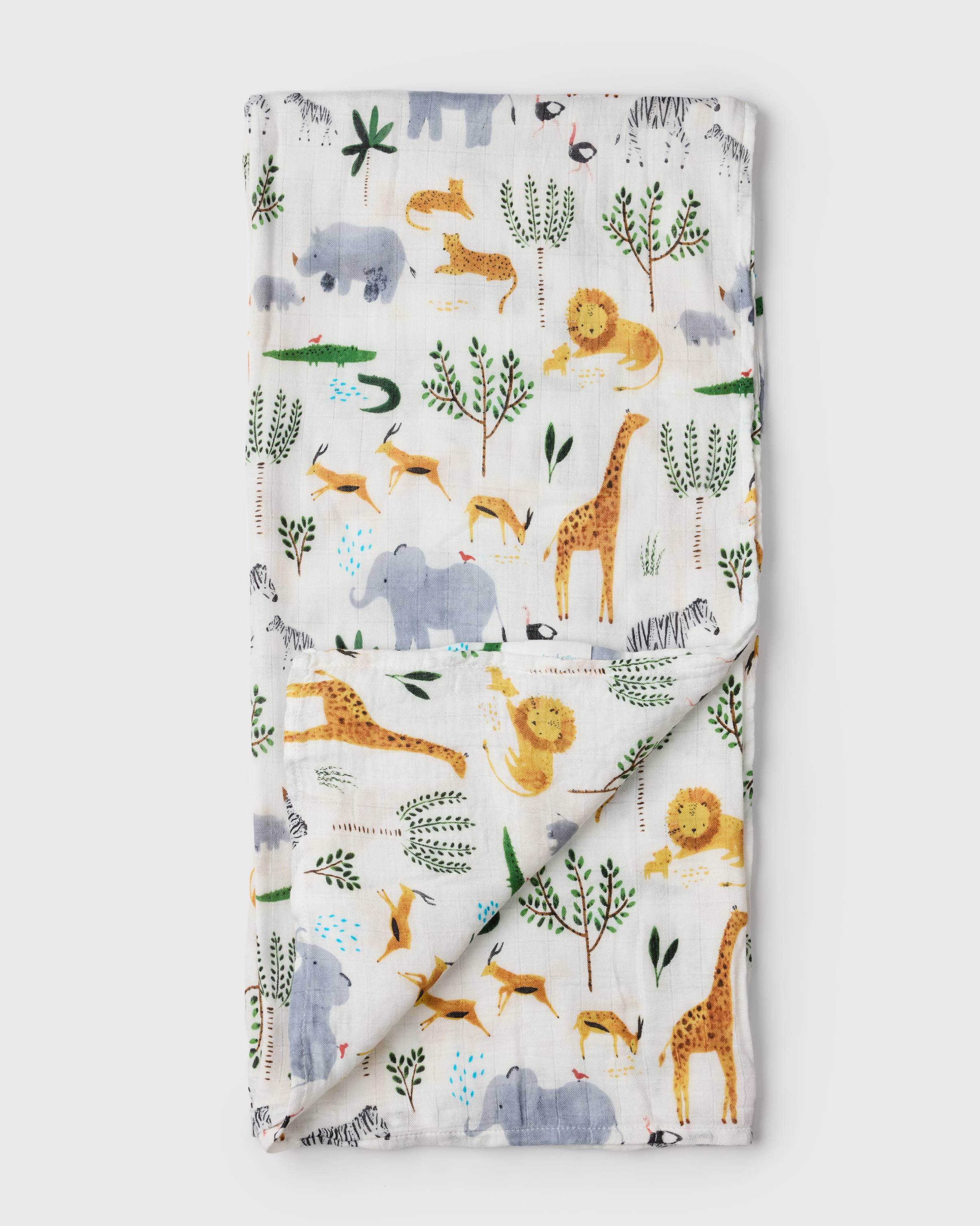 Muslin-Swaddle-Safari-Jungle-1