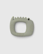 Loulou Lollipop FDA-compliant food-grade silicone teether Alligator — front view on white background