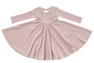 Waffle-Long-Sleeve-Skater-Dress-Blush-Pink-8