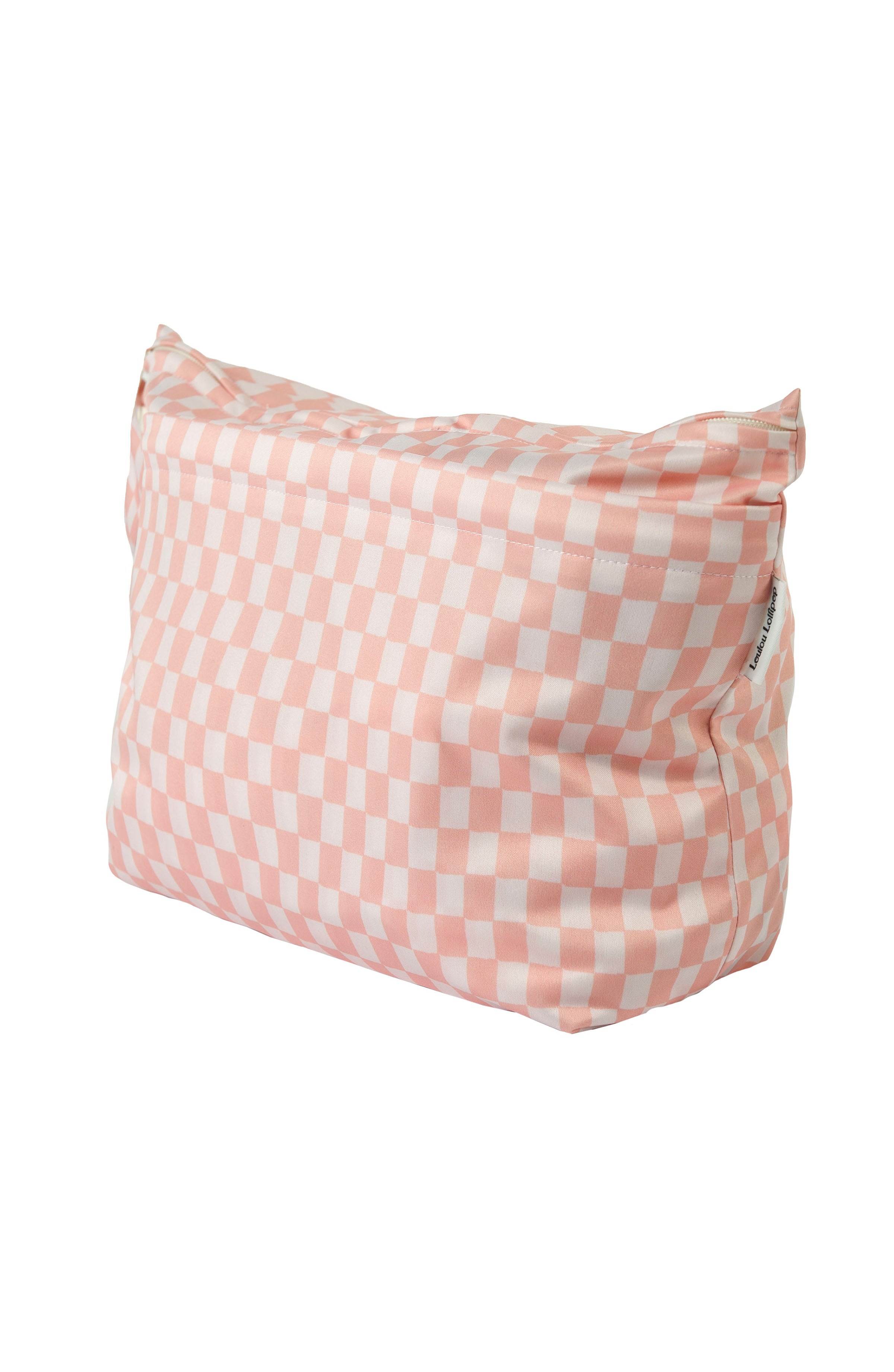 Wet/Dry-Bag-Pink-Checkerboard-4