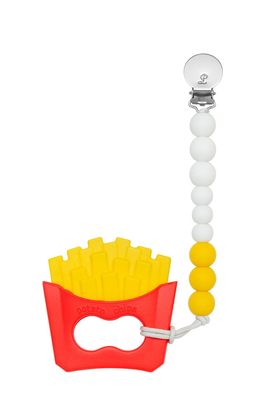 Silicone Teether Set Grow Loulou Lollipop French Fries 