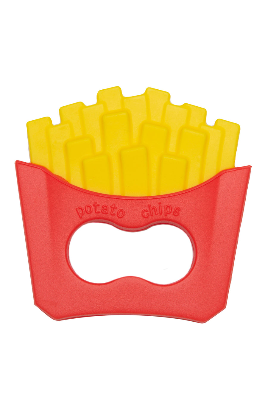 Silicone Teether Single Grow Loulou Lollipop French Fries 