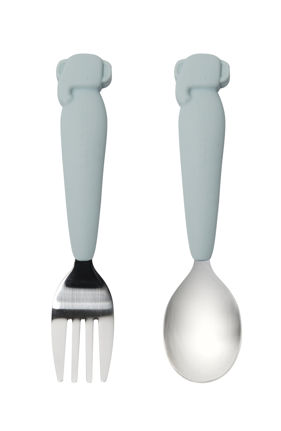 Born To Be Wild Kids spoon and fork set Eat Loulou Lollipop Elephant 