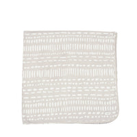 Stretch Knit Blanket Sleep & Swaddle Loulou Lollipop Grey Mudcloth OS 