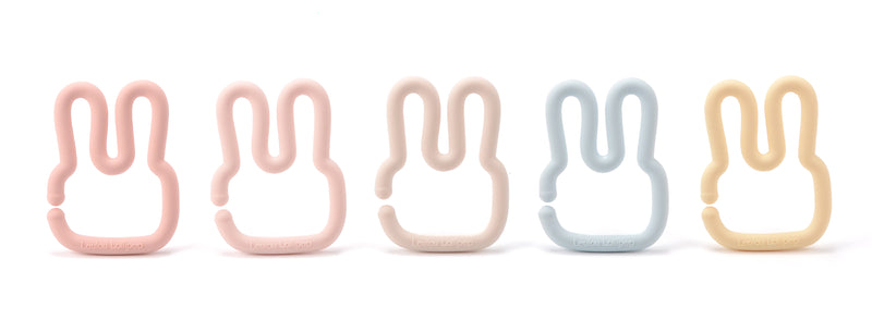 Toy Links - Bunny Pastel by Loulou Lollipop – Pacifier Kids Boutique