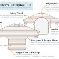 Long Sleeve Waterproof Bib – LOULOU LOLLIPOP US