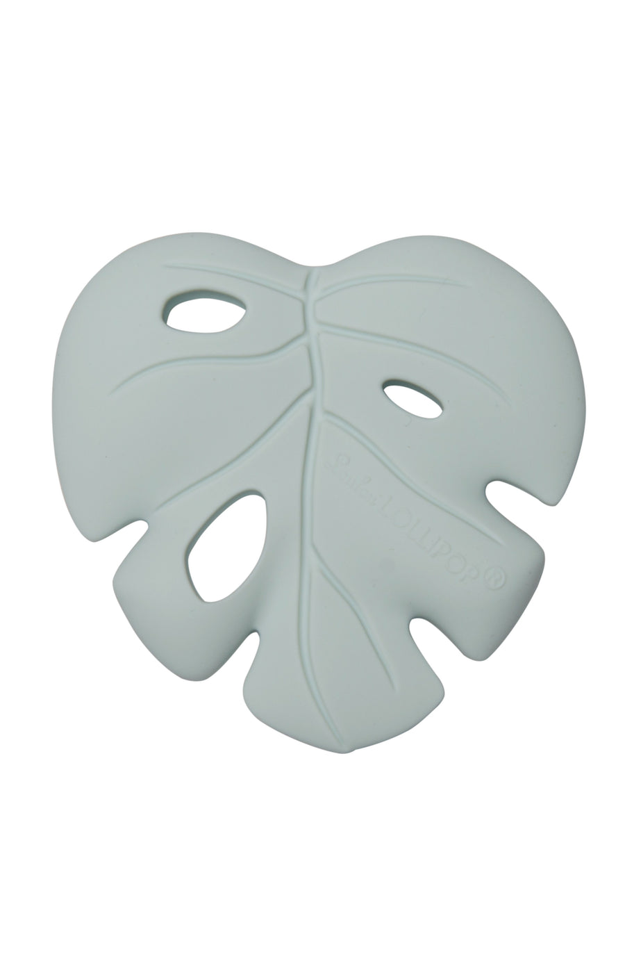 Monstera Silicone Teether Grow Loulou Lollipop Mint 
