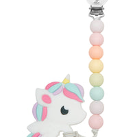 Silicone Teether Set Grow Loulou Lollipop Rainbow Unicorn 
