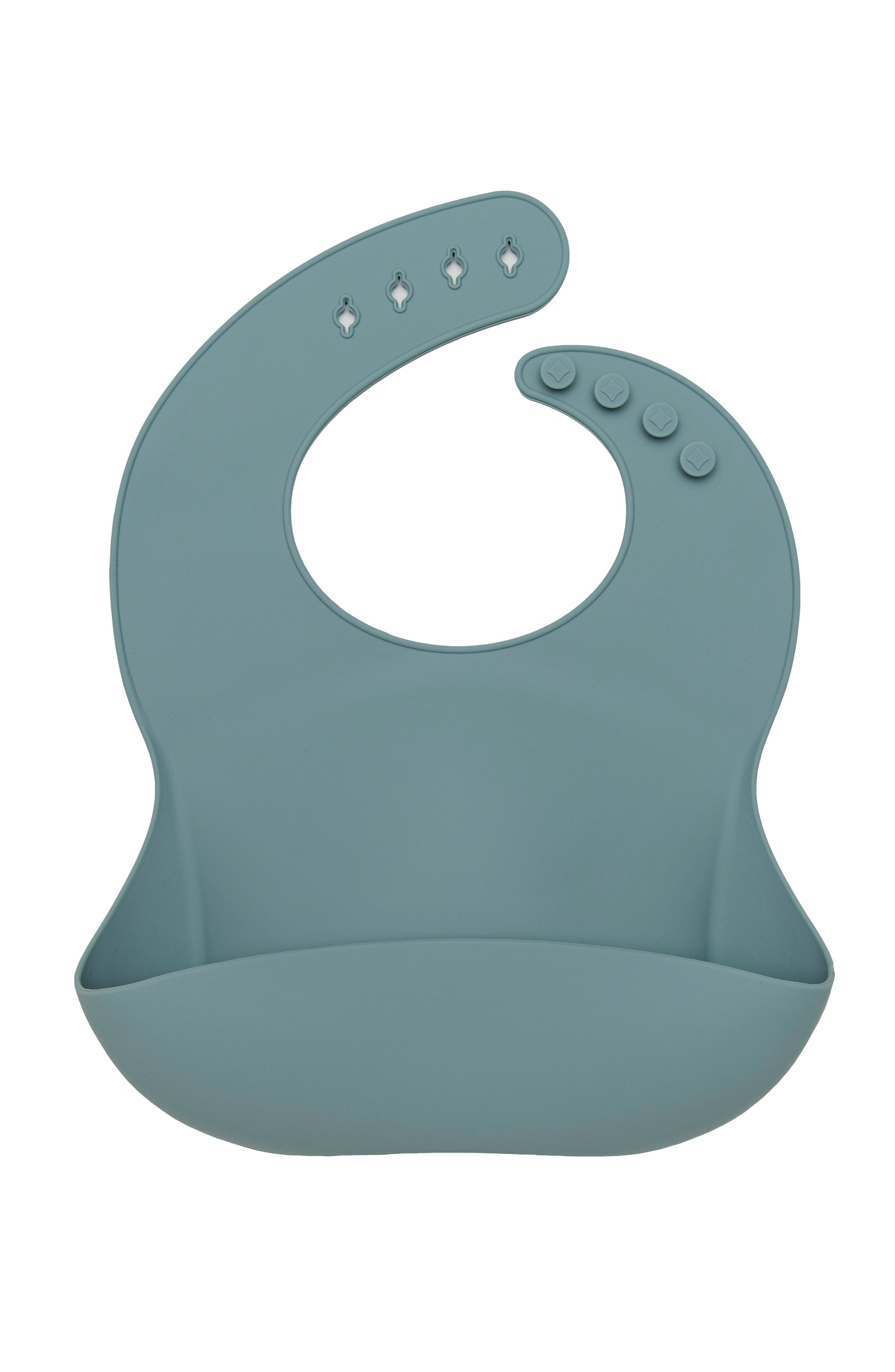 Silicone Bib Eat Loulou Lollipop Slate 