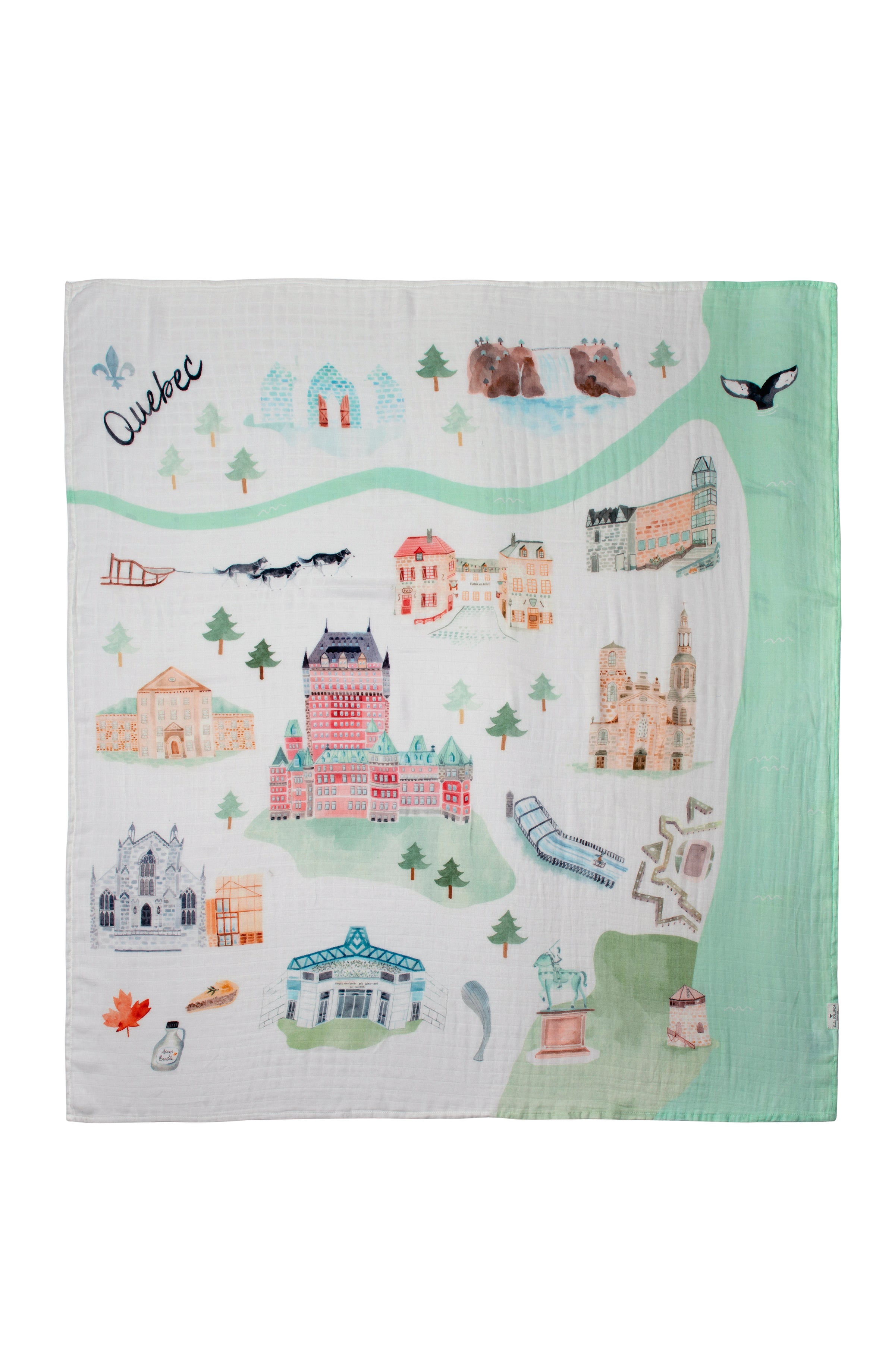 Muslin Swaddle Sleep & Swaddle Loulou Lollipop Quebec City